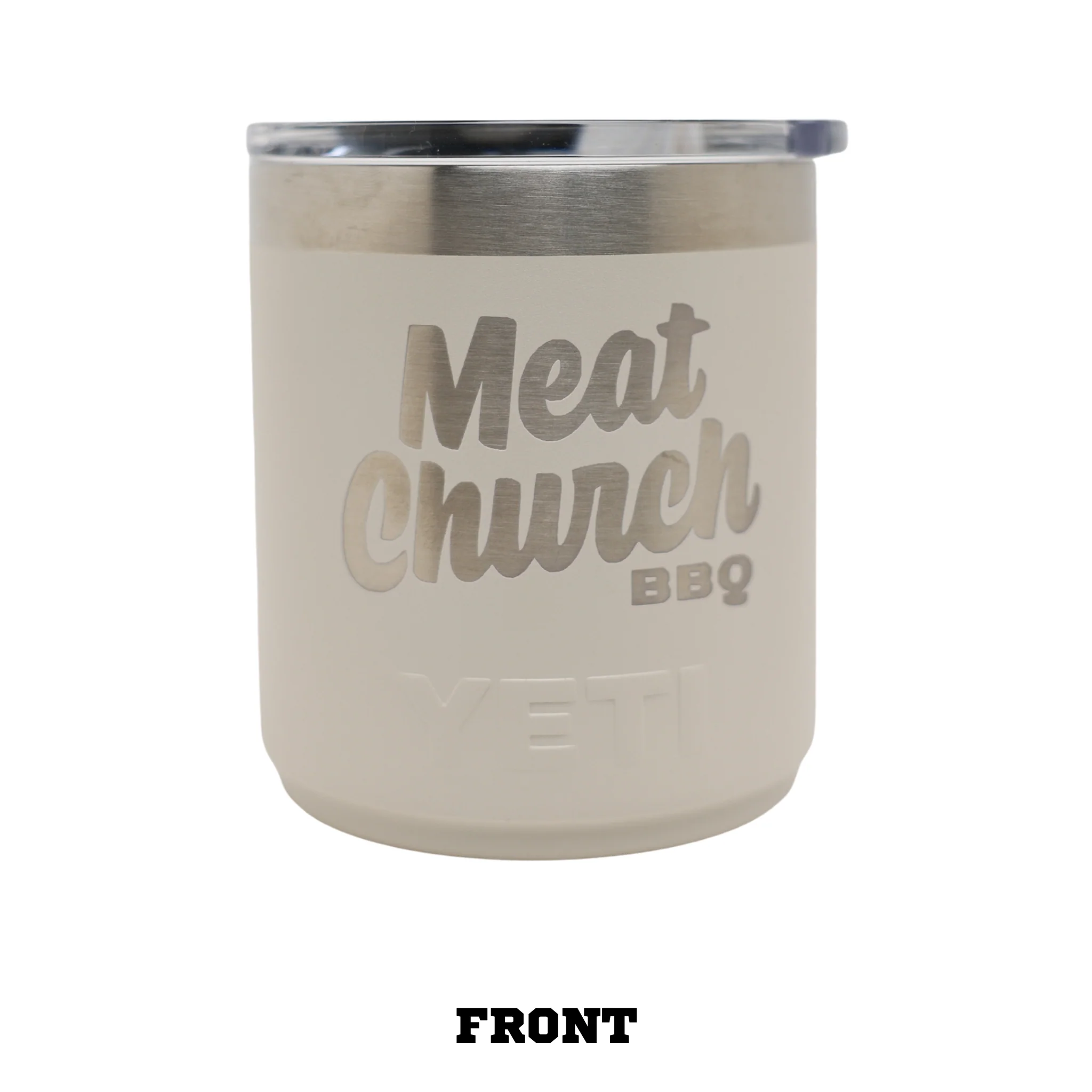 YETI Meat Church Rambler 10 Lowball - Image 3